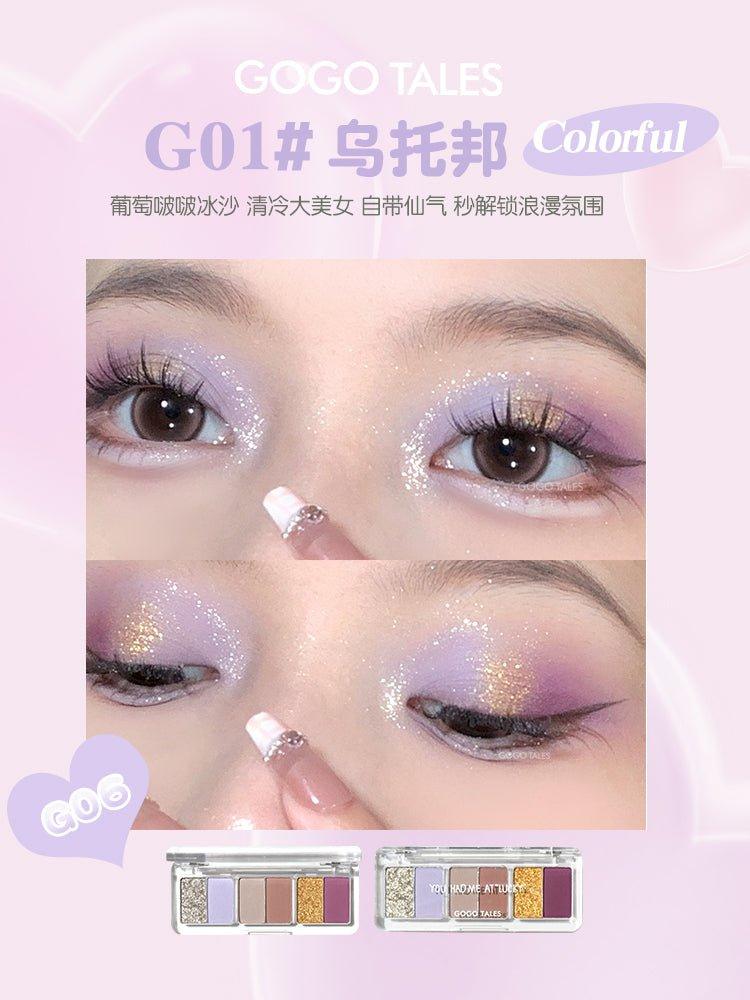 GOGO TALES 6 Colors Eye Shadow 6.6g