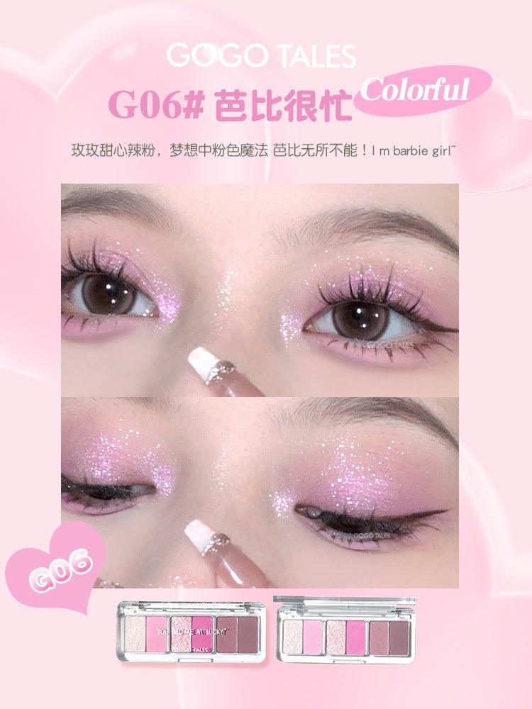 GOGO TALES 6 Colors Eye Shadow 6.6g