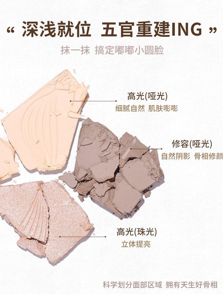 GOGO TALES Triple Colors Contour Palette 11g