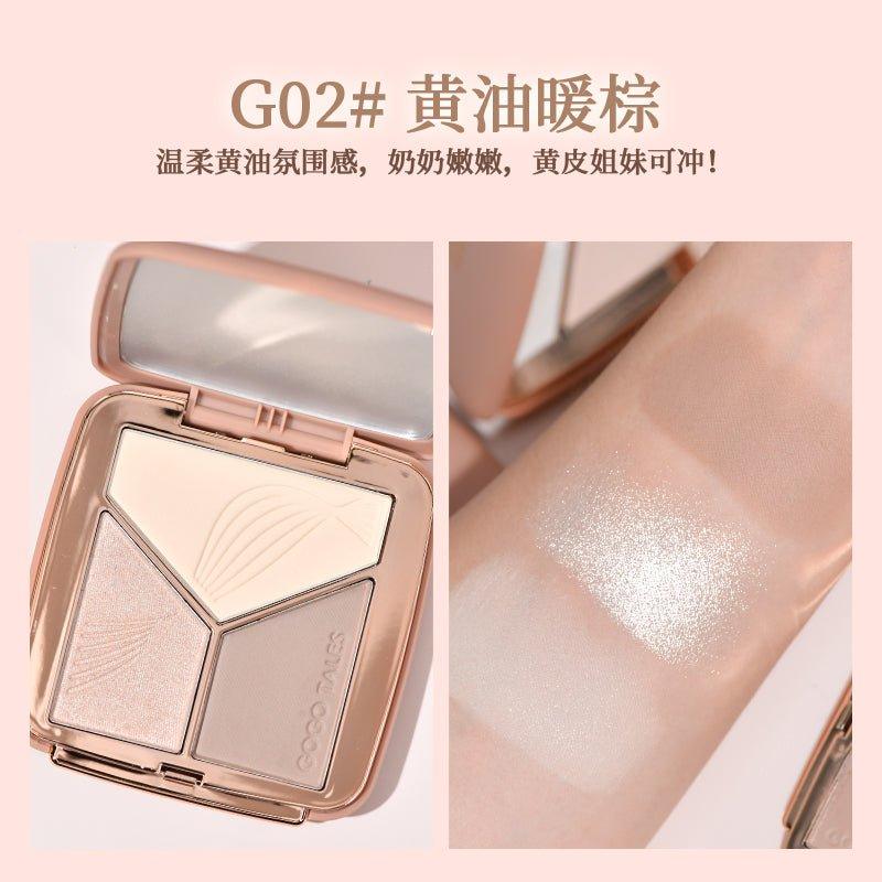 GOGO TALES Triple Colors Contour Palette 11g