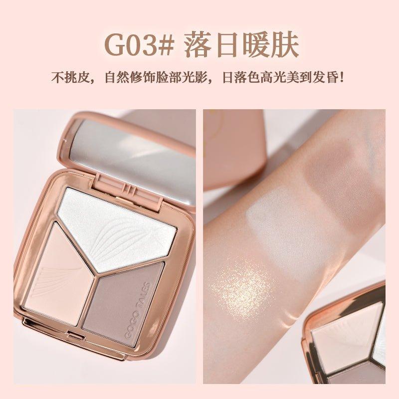 GOGO TALES Triple Colors Contour Palette 11g