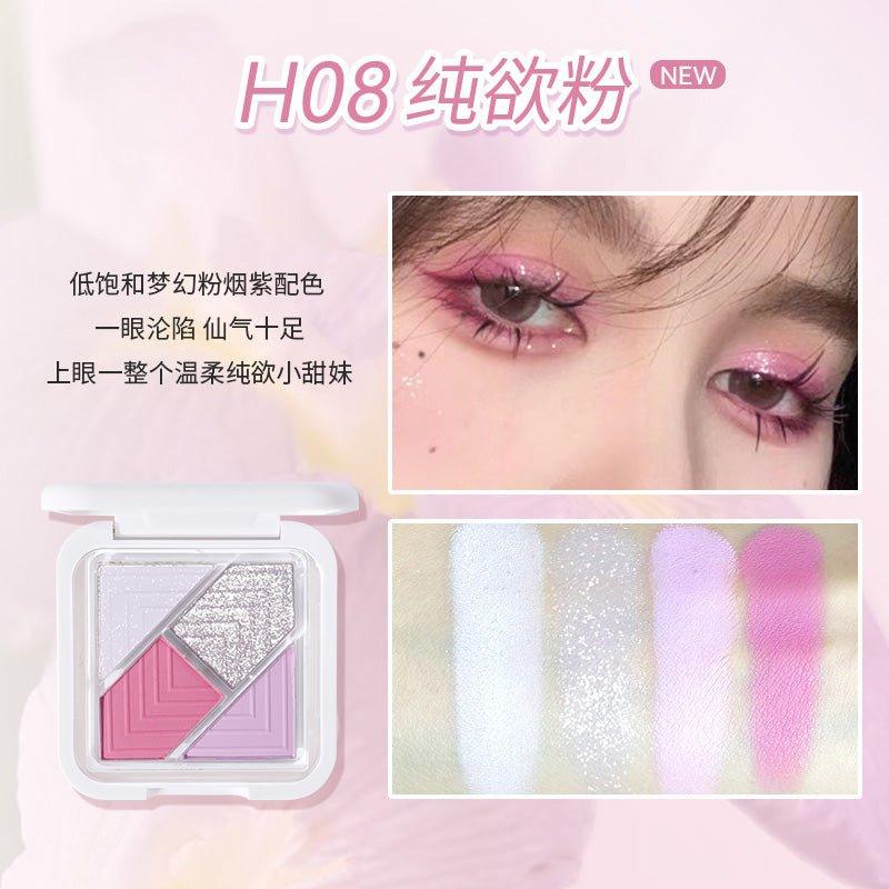 HOLD LIVE Four Colors Eyeshadow 5.6g