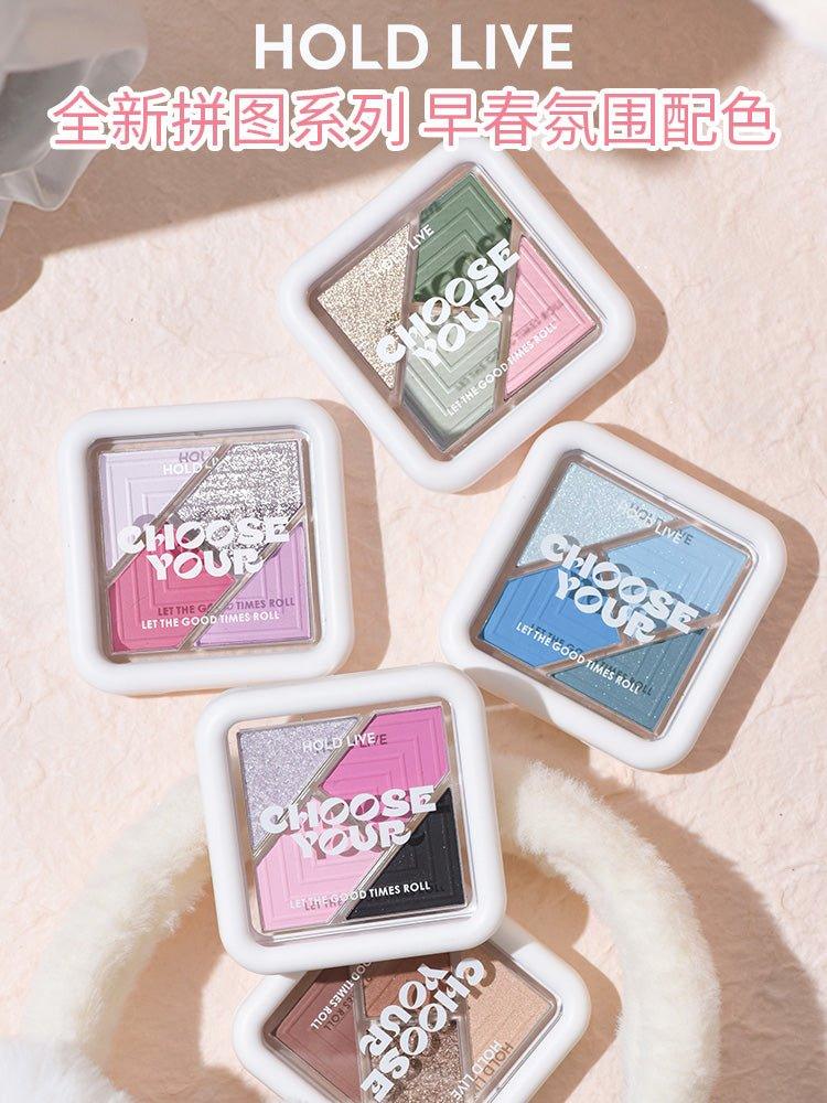 HOLD LIVE Four Colors Eyeshadow 5.6g