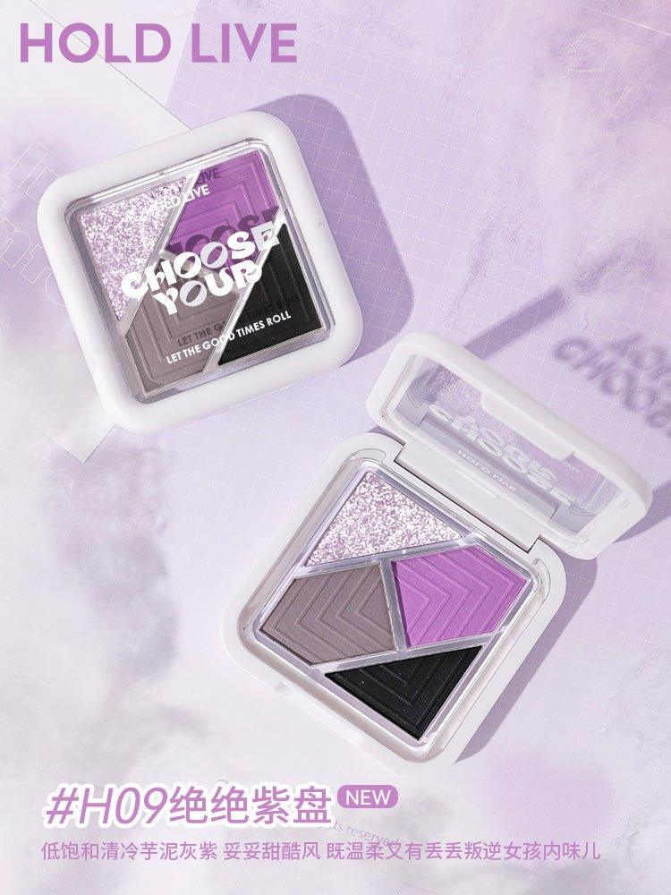 HOLD LIVE Four Colors Eyeshadow 5.6g