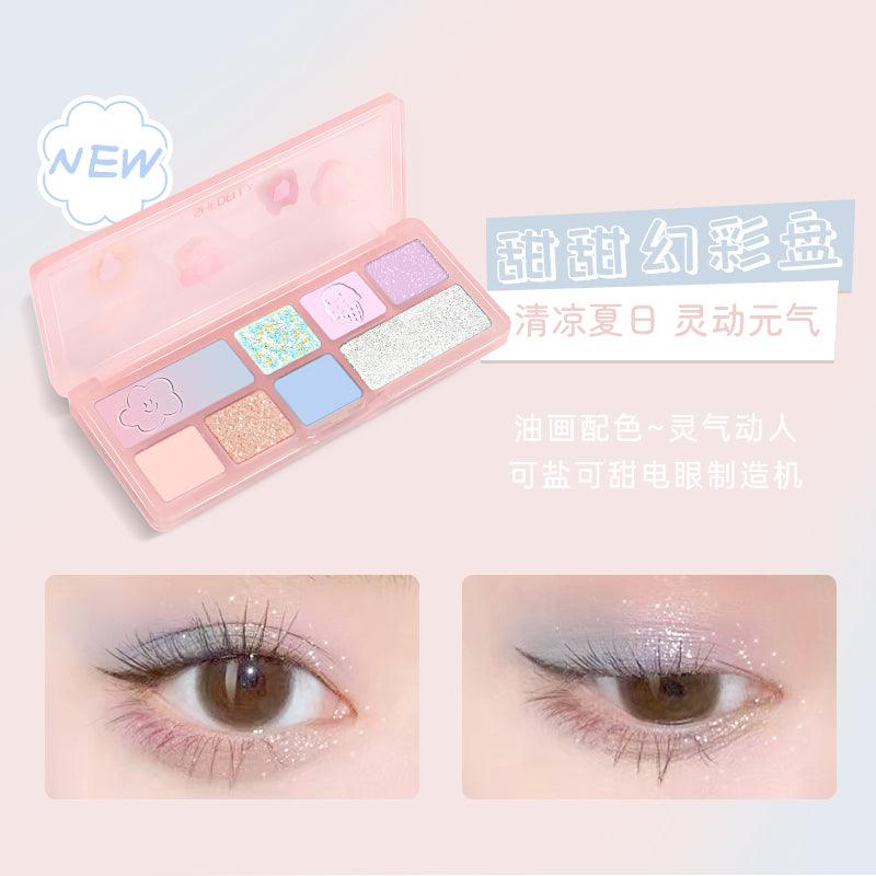 Shedella Eight Colors Eyeshadow Palette SDL05 - Chic Decent