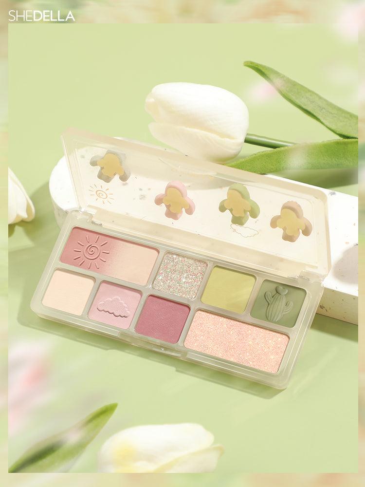 Shedella Eight Colors Eyeshadow Palette SDL05 - Chic Decent