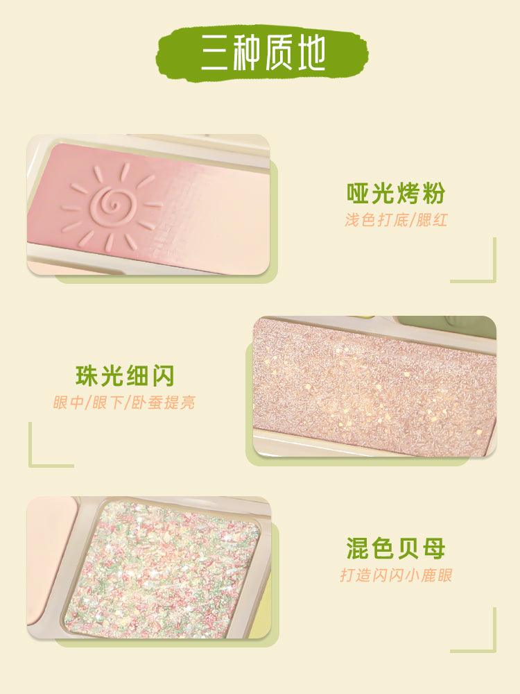 Shedella Eight Colors Eyeshadow Palette SDL05 - Chic Decent